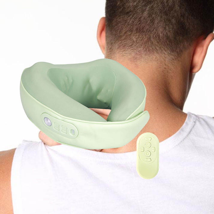 How to use U Shaped neck Massage Pillow？